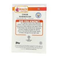 2025 Topps Merlin UEFA Omar Marmoush #39
Back