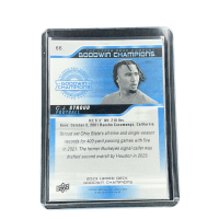 2023 Upper Deck Goodwin Champions C.J.Stroud #66
 Back