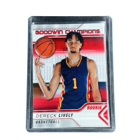 2023 Upper Deck Goodwin Champions Dereck Lively Rc Lucky Red #28
 Front