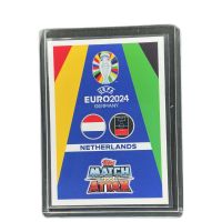 2024 Topps Match Attax UEFA Euro Germany Virgil Van Dijk Green #NED 3
 Back