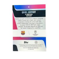 2025-26 Topps Chrome UEFA Club Competition Quim Junyent #93 Back