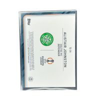 2025-26 Topps Chrome UEFA Club Competition Trophy Chaser Alistair Johnston #TC-24 Back