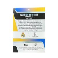 2025-26 Topps UEFA Club Competitions Federico Valverde #65 Back