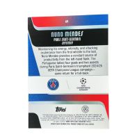 2025-26 Topps UEFA Club Competitions Nuno Mendes #69 Back