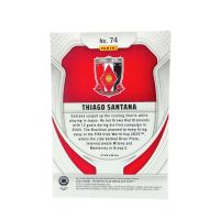 2025 Panini Prizm FIFA World Cup Thiago Santana RC #74 Back