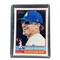 2025 Topps Heritage Enrique Hernandez #604
 Front