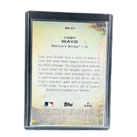 2025 Topps Stadium Club Baseball Coby Mayo Savage Sluggers #SS-22
 Back