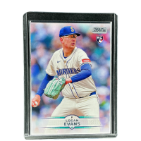 2025 Topps Stadium Club Baseball Logan Evans Rc #52
 Front