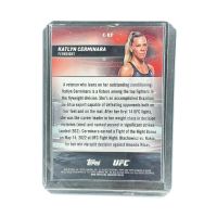 2025 Topps Stadium Club Chrome UFC Katlyn Cerminara #C-85 Back