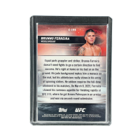 2025 Topps Stadium Club UFC Brunno Ferreira #C-195 Back