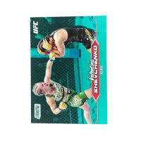 2025 Topps Stadium Club UFC Valentina Shevchenko Green #156 Front