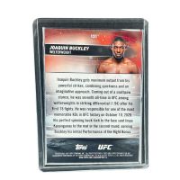 2025 Topps Stadium UFC Joaquin Buckley #121
 Back