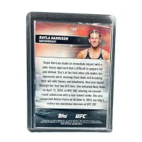 2025 Topps Stadium UFC Kayla Harrison #125
 Back