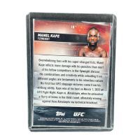 2025 Topps Stadium UFC Manel Kape #18
 Back