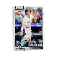 2026 Topps Series 1 75th Anniversary Jordan Beck #12 Front