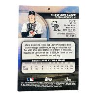 2025 Topps Stadium Club Baseball Chase Dollander #42
Back