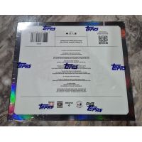Topps Chrome Black Baseball 2026 Factory Sealed Box Backside