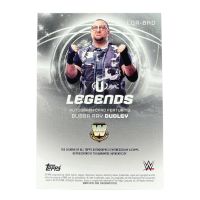 2025 Topps Universe WWE Legends Bubba Ray Dudley Autograph #LGA-BRD
Back