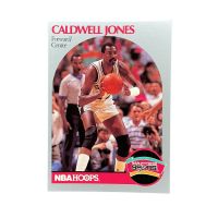 1990 NBA Hoops Caldwell Jones #268 Front