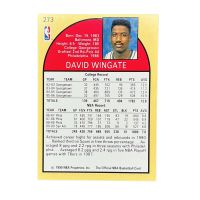 1990 NBA Hoops David Wingate #273 Back