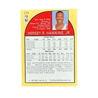 1990 NBA Hoops Hersey Hawkins #229 Back
