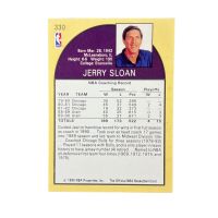 1990 NBA Hoops Jerry Sloan #330 Back