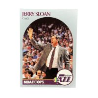 1990 NBA Hoops Jerry Sloan #330 Front