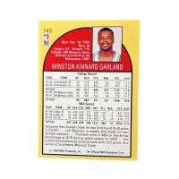 1990 NBA Hoops Winston Garland #143 Back