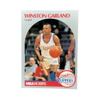 1990 NBA Hoops Winston Garland #143 Front