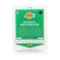 2021-22 Panini Donruss Optic Basketball Russell Westbrook #76 Back