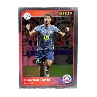 2024-25 Topps Merlin UCC Jonathan David #125 Front