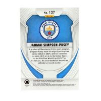 2025 Panini Prizm FIFA Club World Cup Jahmai Simpson Pusey RC #137 Back