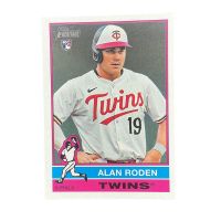 2025 Topps Heritage Alan Roden RC #544 Front