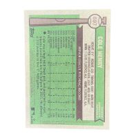 2025 Topps Heritage Cole Henry RC #697 Back
