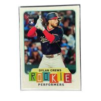 2025 Topps Heritage Dylan Crews RC Rookie Performers #RP-2 Front