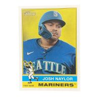 2025 Topps Heritage Josh Naylor #670 Front