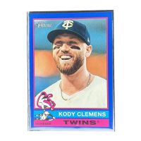2025 Topps Heritage Kody Clemens Blue Border #658 Front
