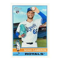 2025 Topps Heritage Noah Cameron RC #625 Front