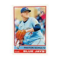 2025 Topps Heritage Paxton Schultz RC #590 Front