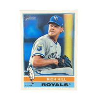 2025 Topps Heritage Rich Hill #593 Front