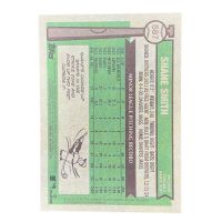 2025 Topps Heritage Shane Smith RC #587 Back