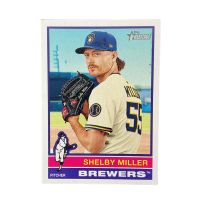 2025 Topps Heritage Shelby Miller #595 Front