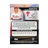 2025 Topps Stadium Club Baseball Chase Utley #173 Back