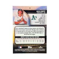 2025 Topps Stadium Club Baseball Nick Kurtz RC #9 Back