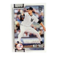 2026 Topps Series 1 75th Anniversary Max Fried #270 Front