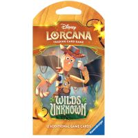 2026 Disney Lorcana Wilds Unknown Sleeved Booster Pack
Front