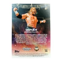 2025 Topps Universe WWE Triple H SummerSlam #272
Back
