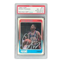 1988 Fleer Dennis Rodman #43 PSA Auto
Front