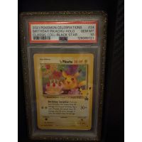 2021 Pokemon Birthday Pikachu 25th Anniversary PSA 10 #24
Front