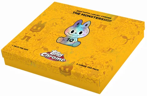 2025 Topps Chrome Labubu The Monsters 10TH Anniversary